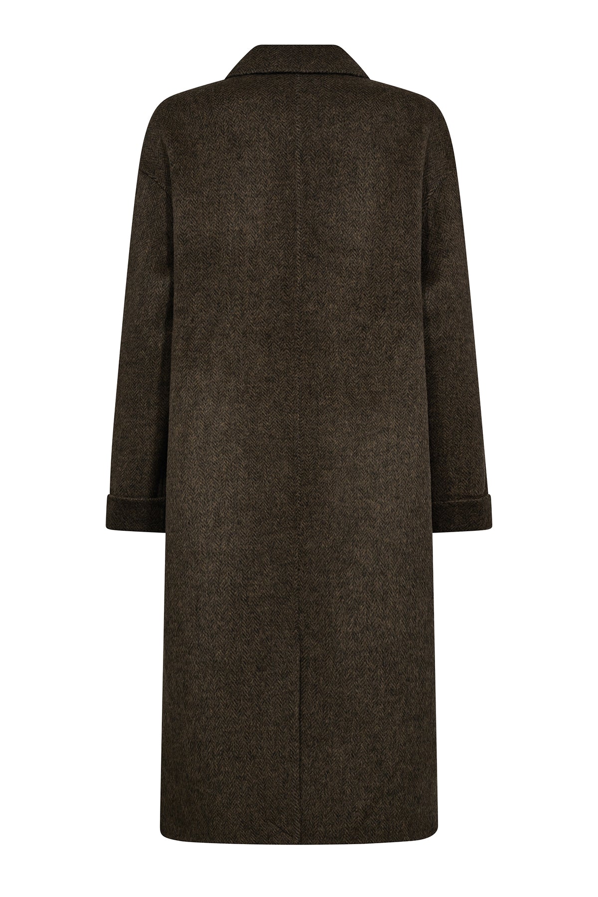 MMLucca Barkley Wool Coat Slate Black - 173940