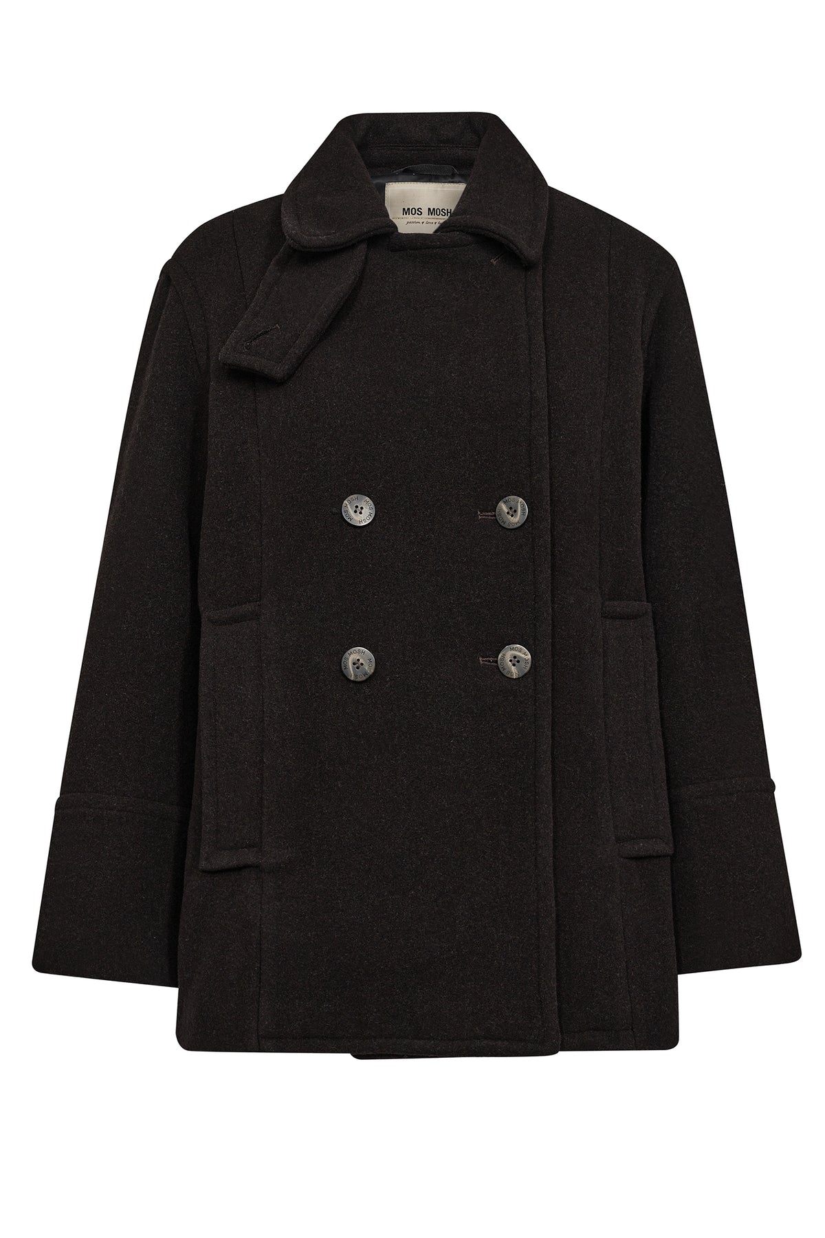 MMCharly Wool Jacket Chocolate Torte - 173950