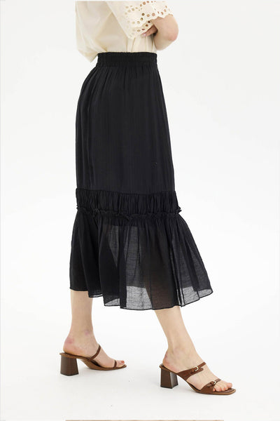Fallon skirt SORT - 16635 Thumbnail