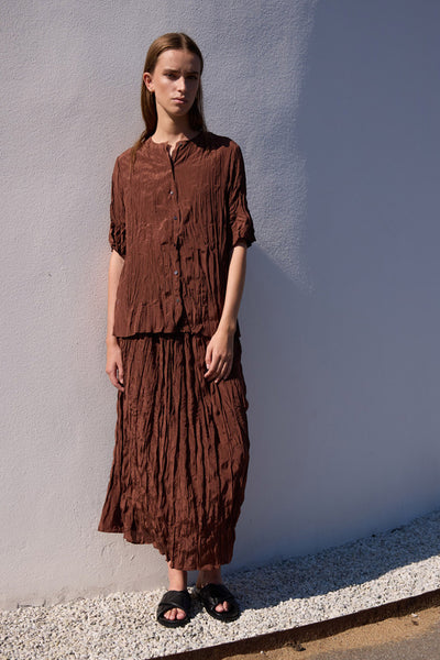 655 Sena skirt HM 198 Deep brown - HM1170 Thumbnail
