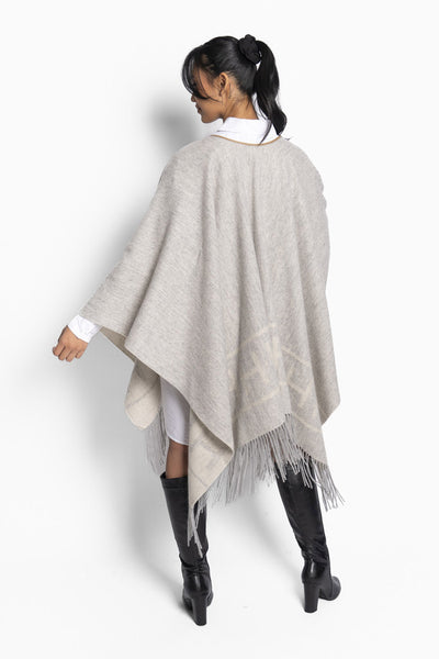 HÉST Shawl 7001 Grey Melange - 2510330252 Thumbnail