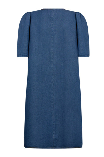 DenimCC V-Dress 552-Denim blue - 36552 Thumbnail