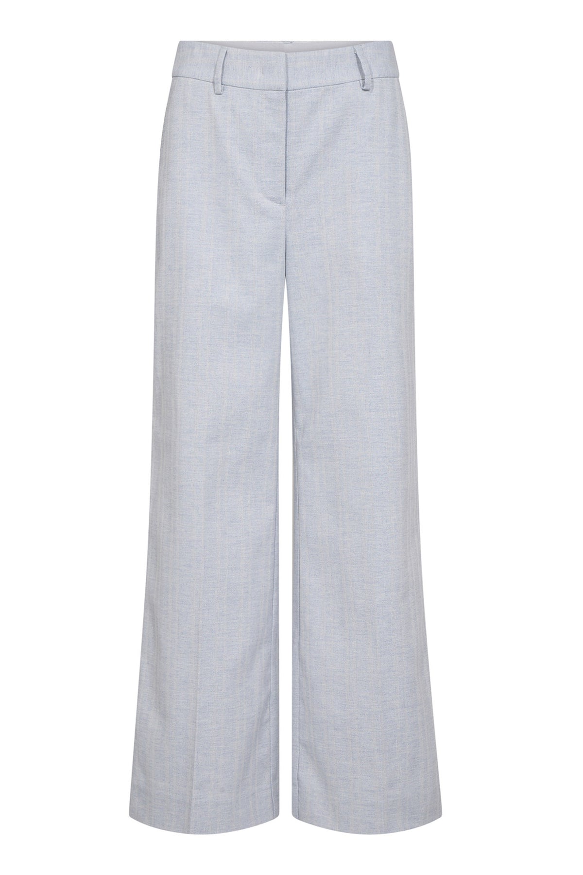 LisaCC Linen Wide Pant 512-Light blue - 31515