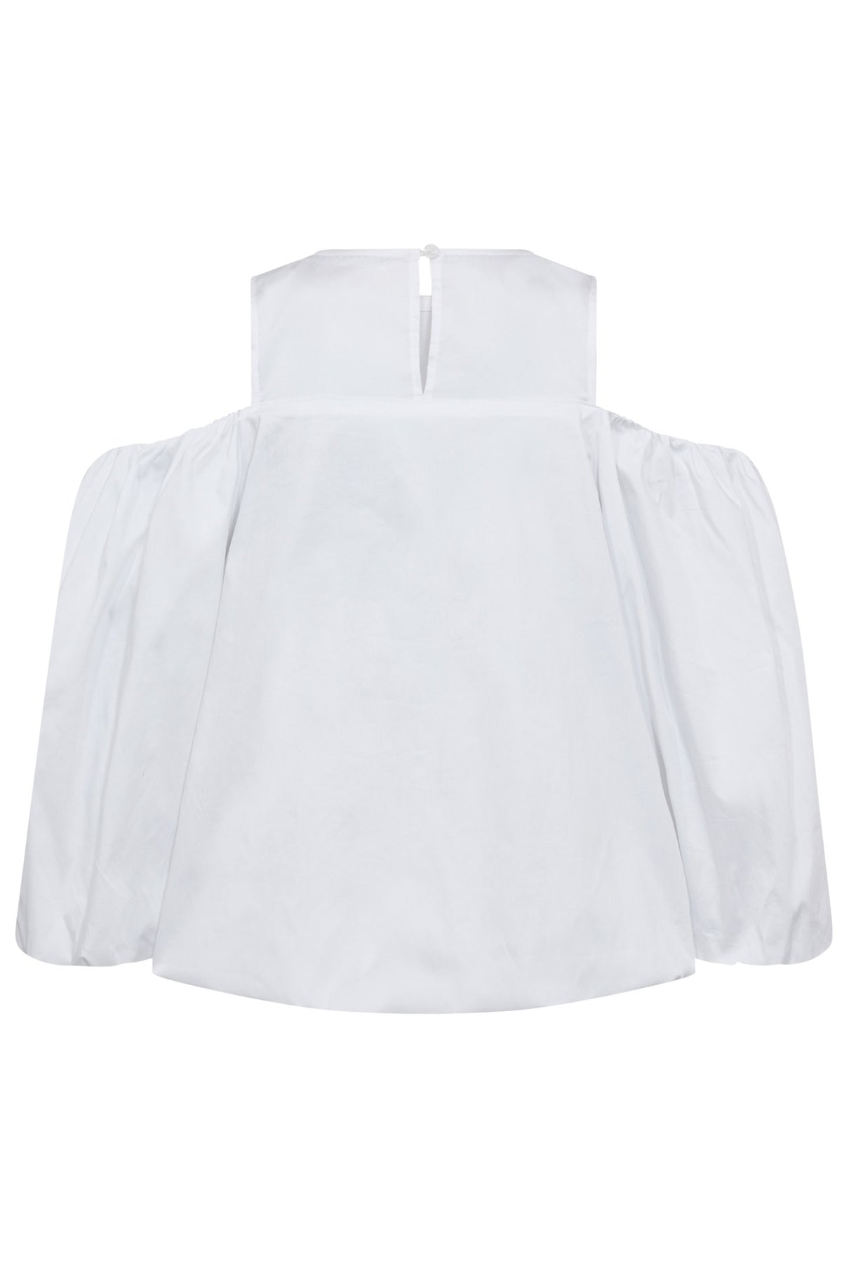 SannaCC Balloon Blouse 4000-White - 35849