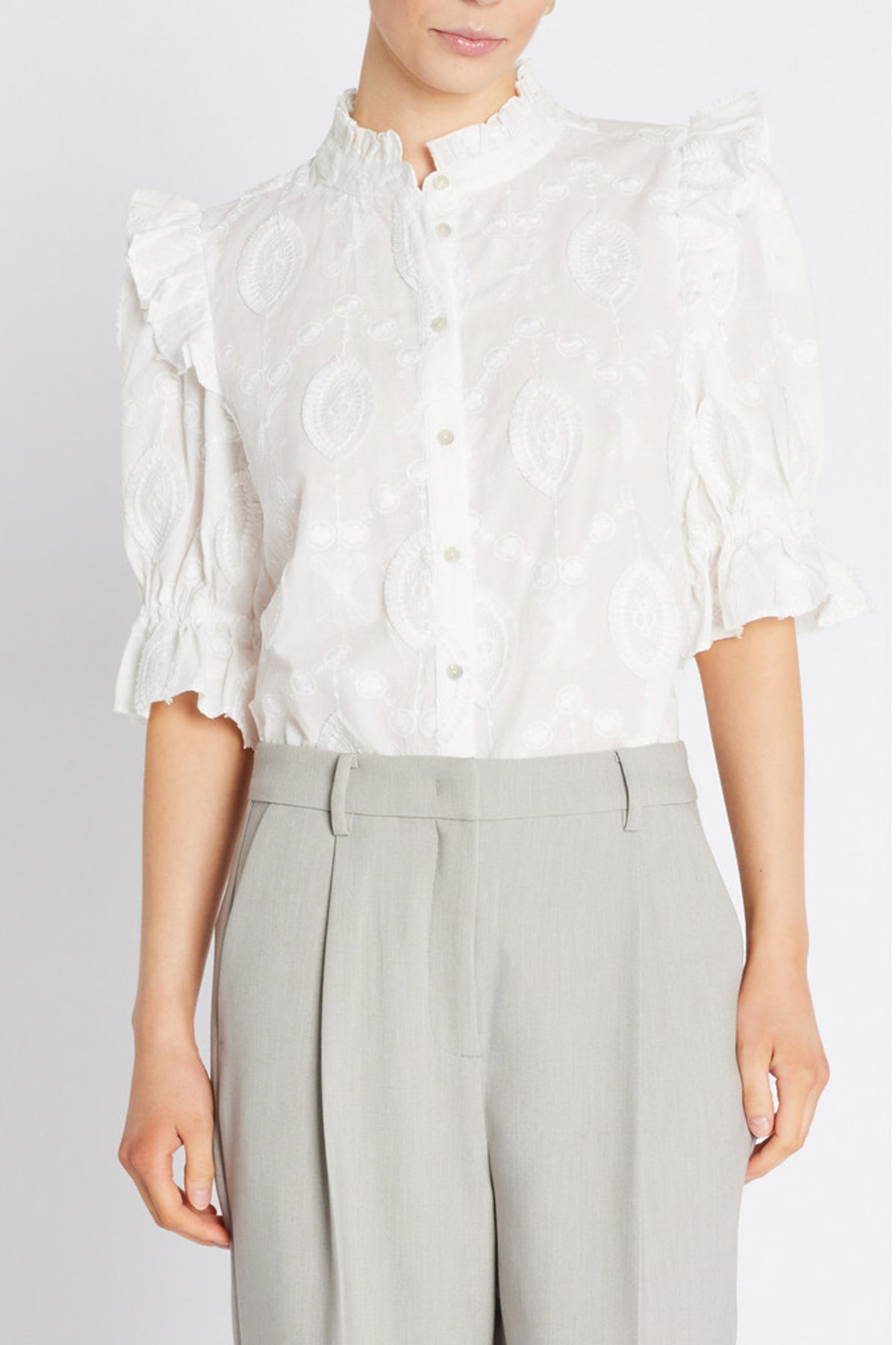 CanterburyBBCaro shirt White - BBW4507