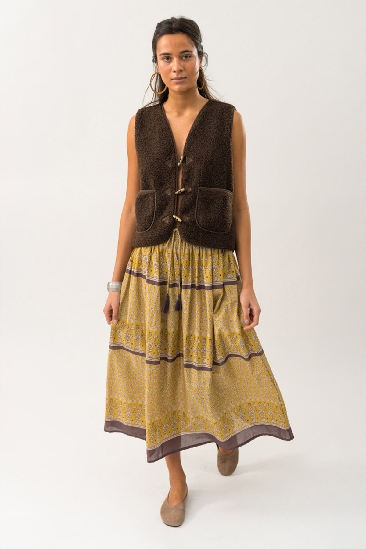HugoLL Vest SL 87 Dark Mokka - 90019-1014
