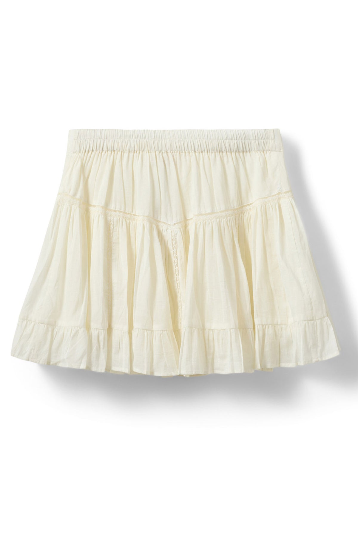 NATTISW SKIRT 0153 Cream - S252110
