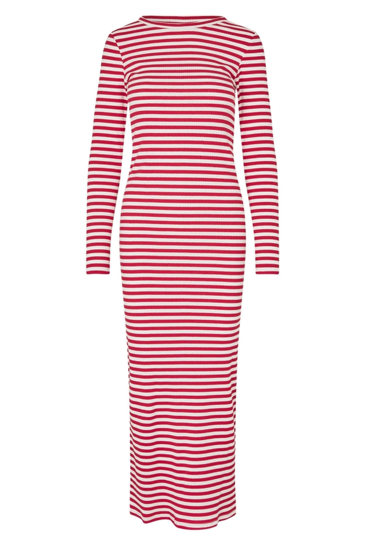ChristineLL Maxi Dress LS 30 Red - 90009-3003