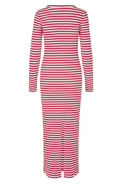 ChristineLL Maxi Dress LS 30 Red - 90009-3003 Thumbnail