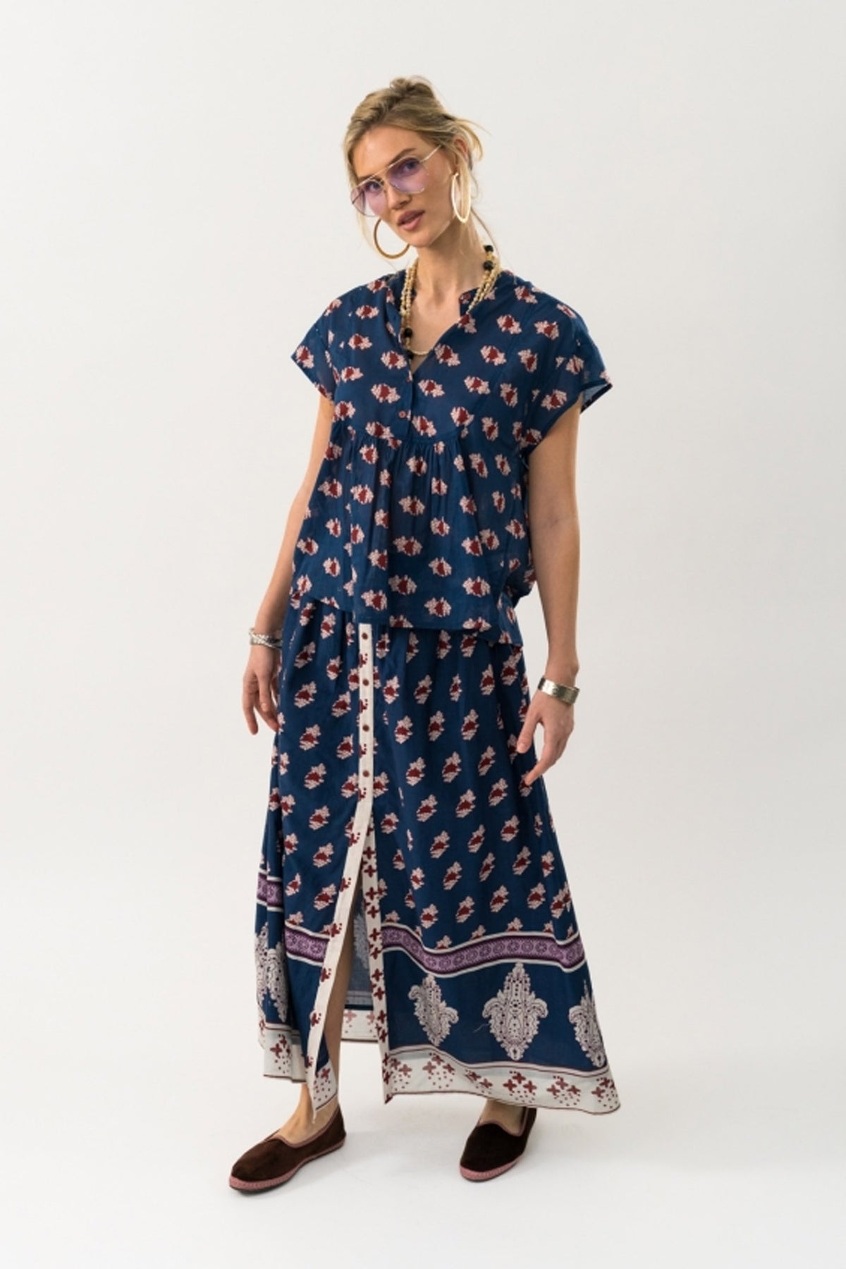 MollyLL Top SS 23 Dark Blue - 25253-1035