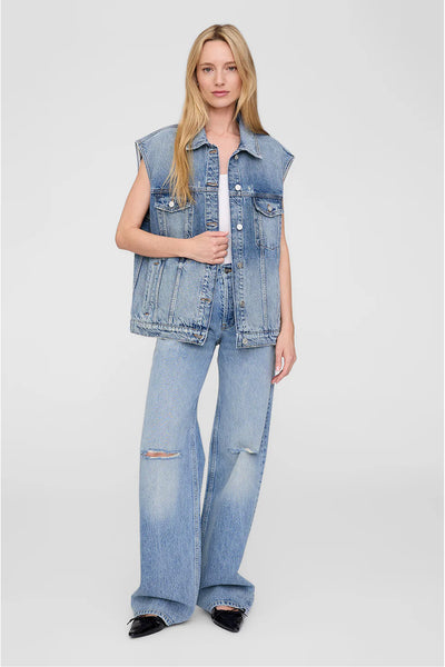 RORY VEST Vintage Blue - A-01-10857 Thumbnail