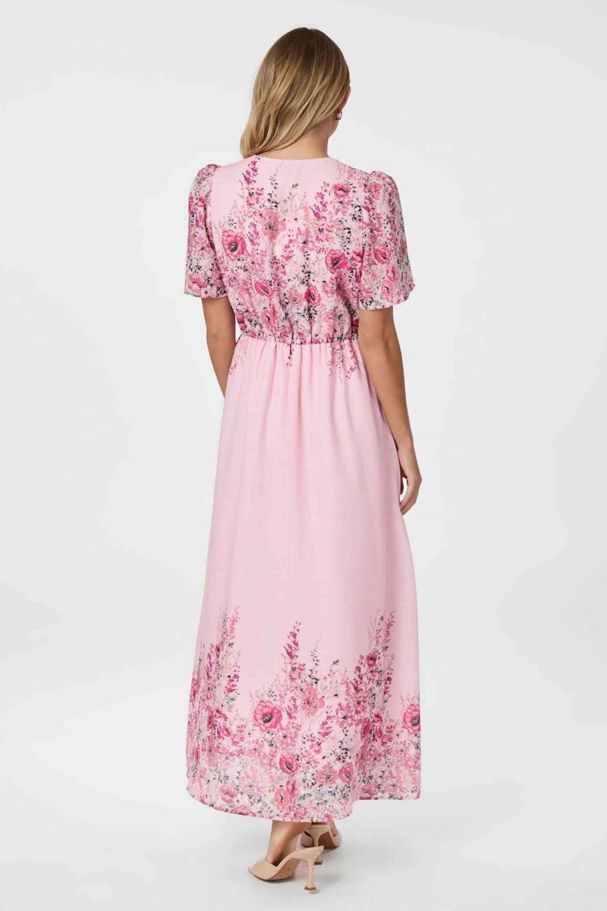 166177 SERNA FLOWER  KJOLE LIGHT PINK