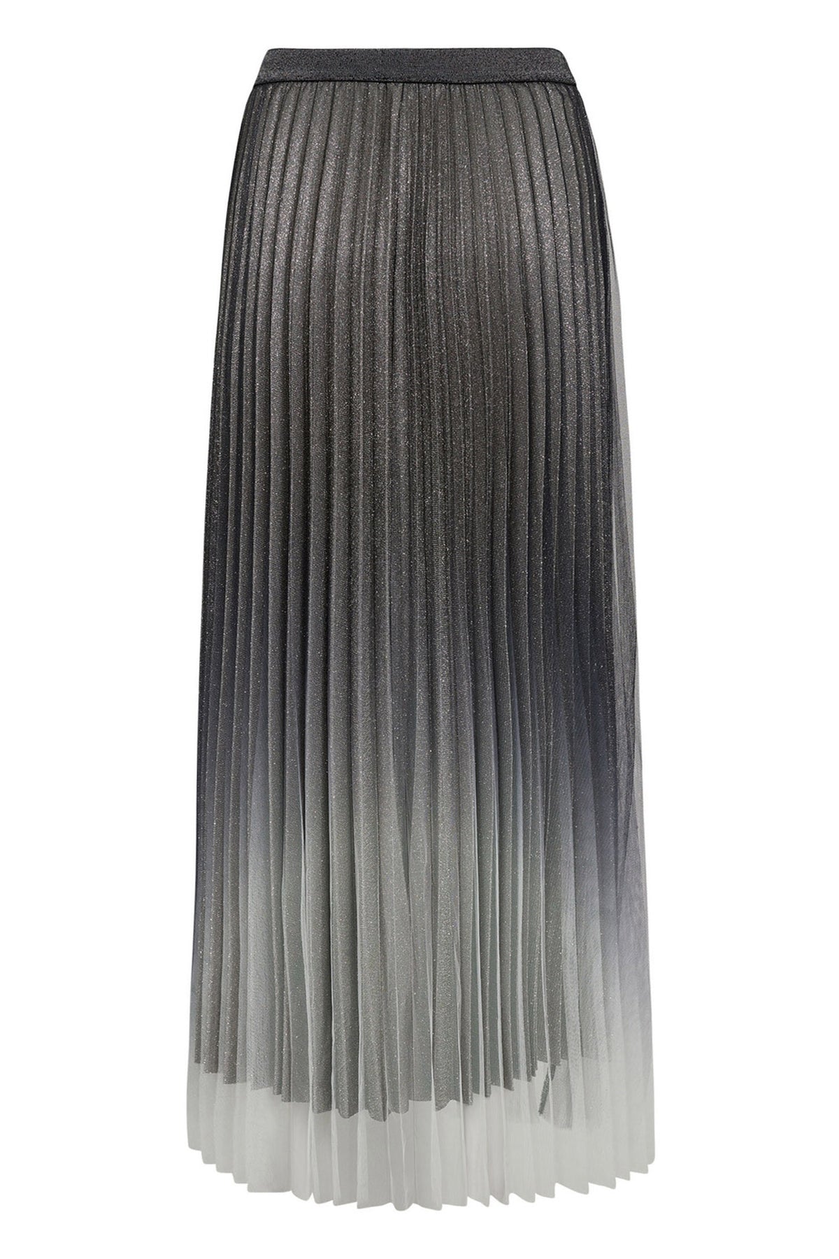 GlitterCC Plissé Skirt 930-Silver - 34211