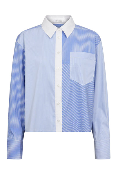 ChrisCC Mix Shirt 23-Pale Blue - 35861 Thumbnail