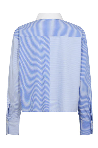 ChrisCC Mix Shirt 23-Pale Blue - 35861 Thumbnail