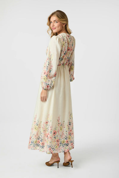 SILFI FLOWER PRINT Creme - 164828 Thumbnail