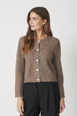 PiointelleCC  New Cardigan 154-Walnut - 32245