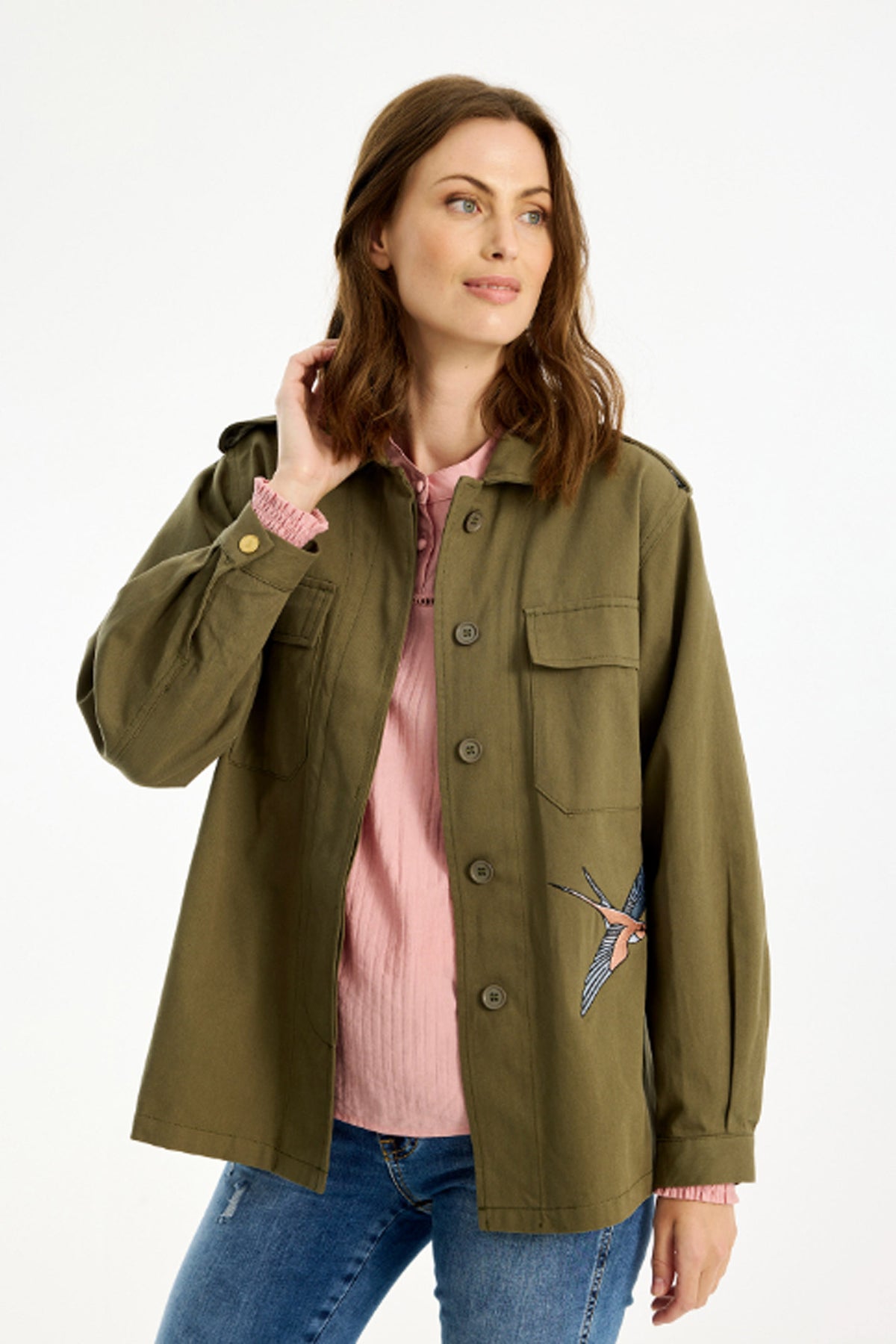Philippa jacket ARMY - 16699