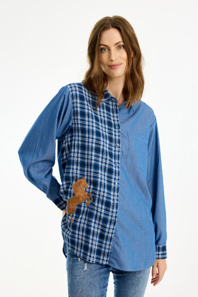 Cara shirt Blue - 16728 Thumbnail