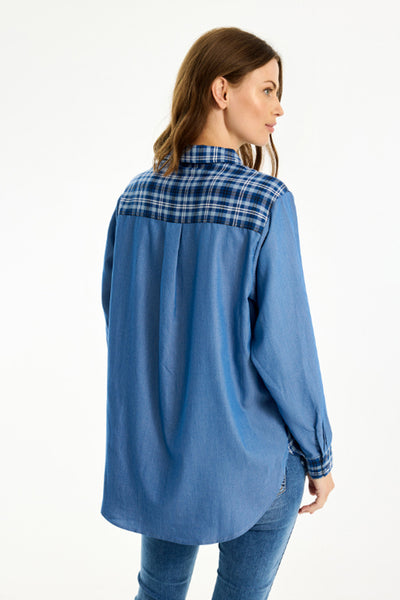 Cara shirt Blue - 16728 Thumbnail