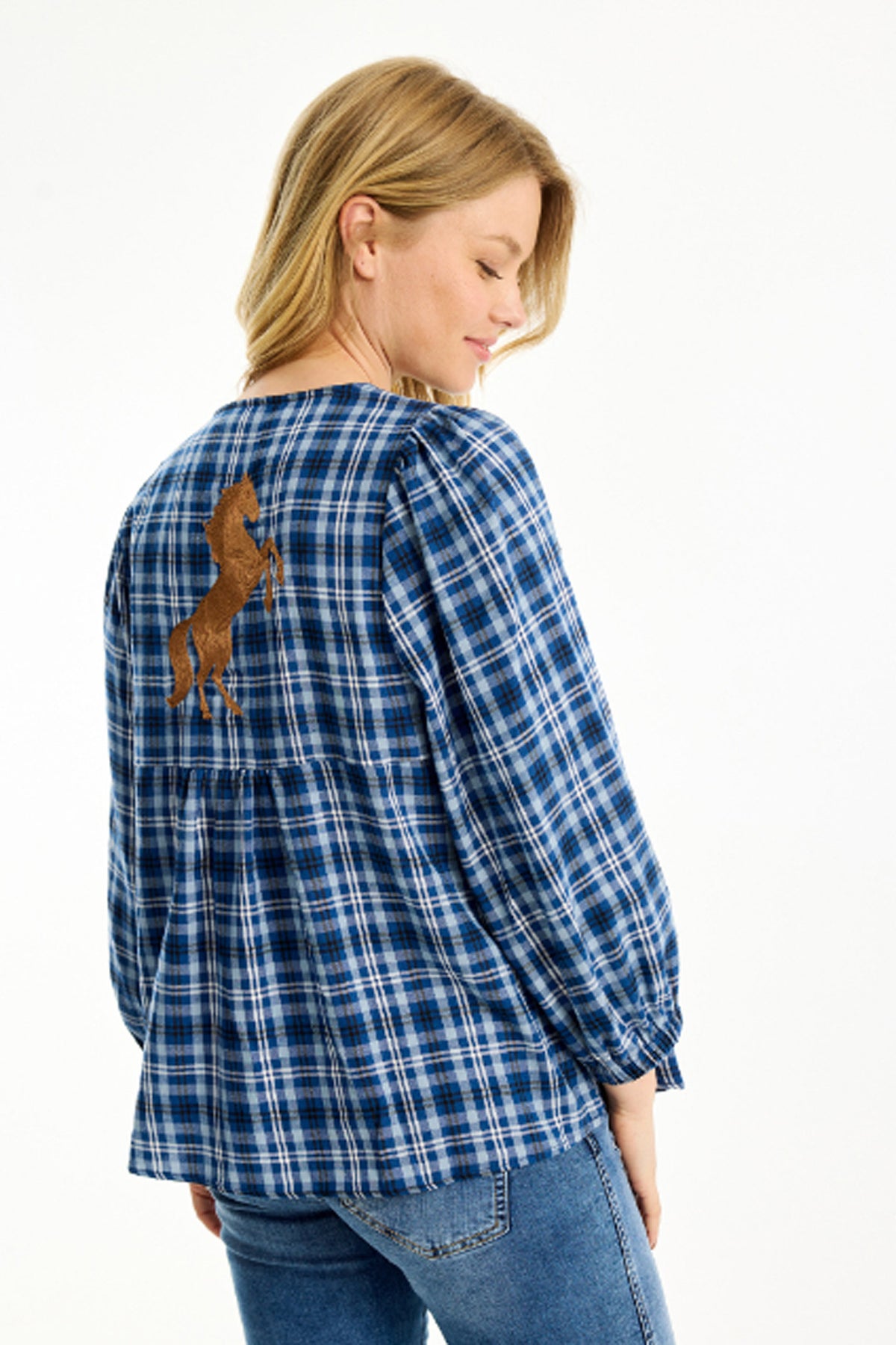 Cara blouse Blue - 16737