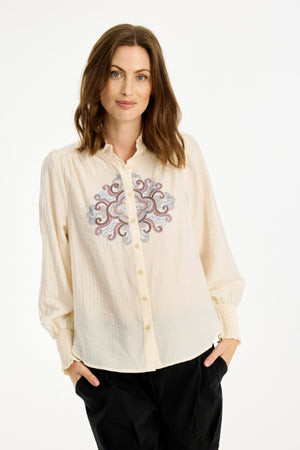 Carli shirt OFF WHITE - 16751