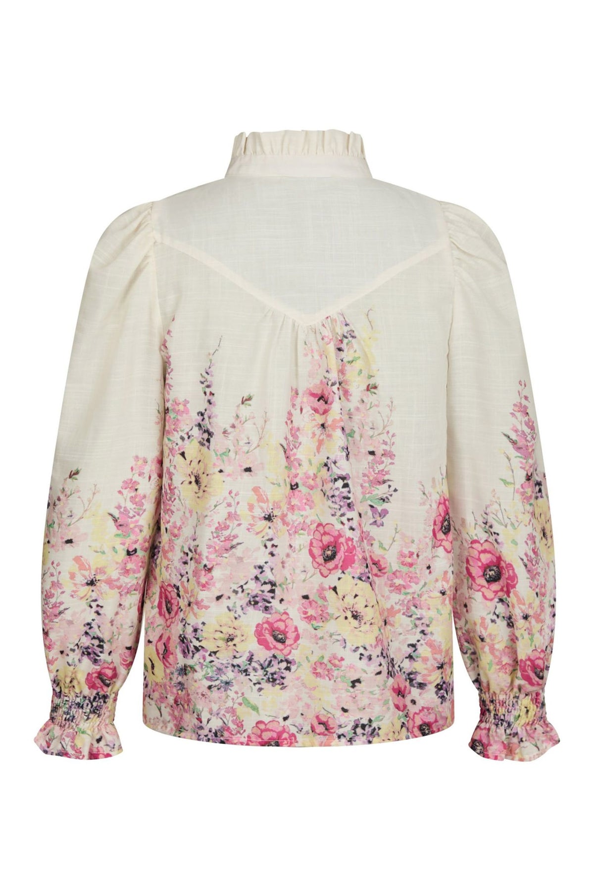CALLOMA FLOWER PRINT IVORY - 166266