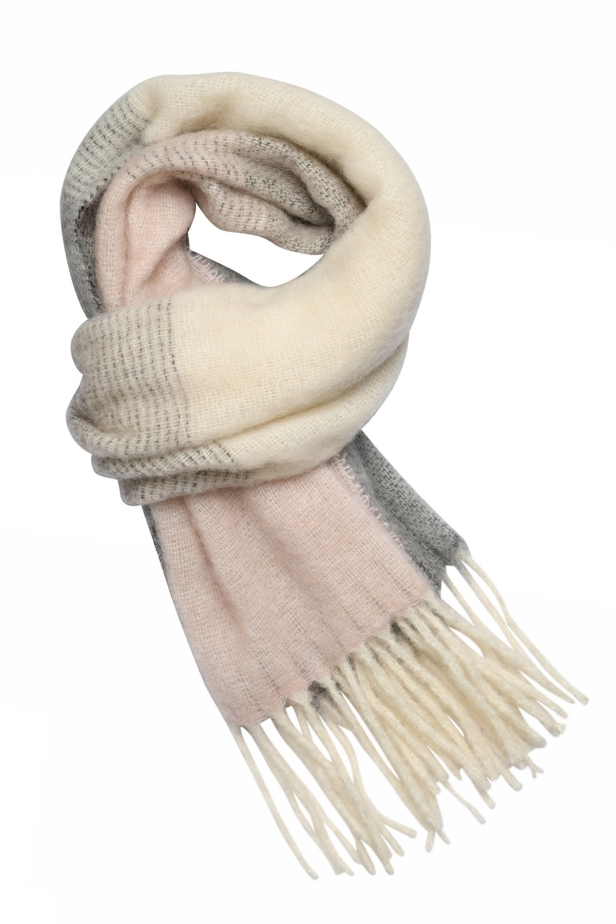 Dereen, fluffy wool scarf 91599-Paloma
