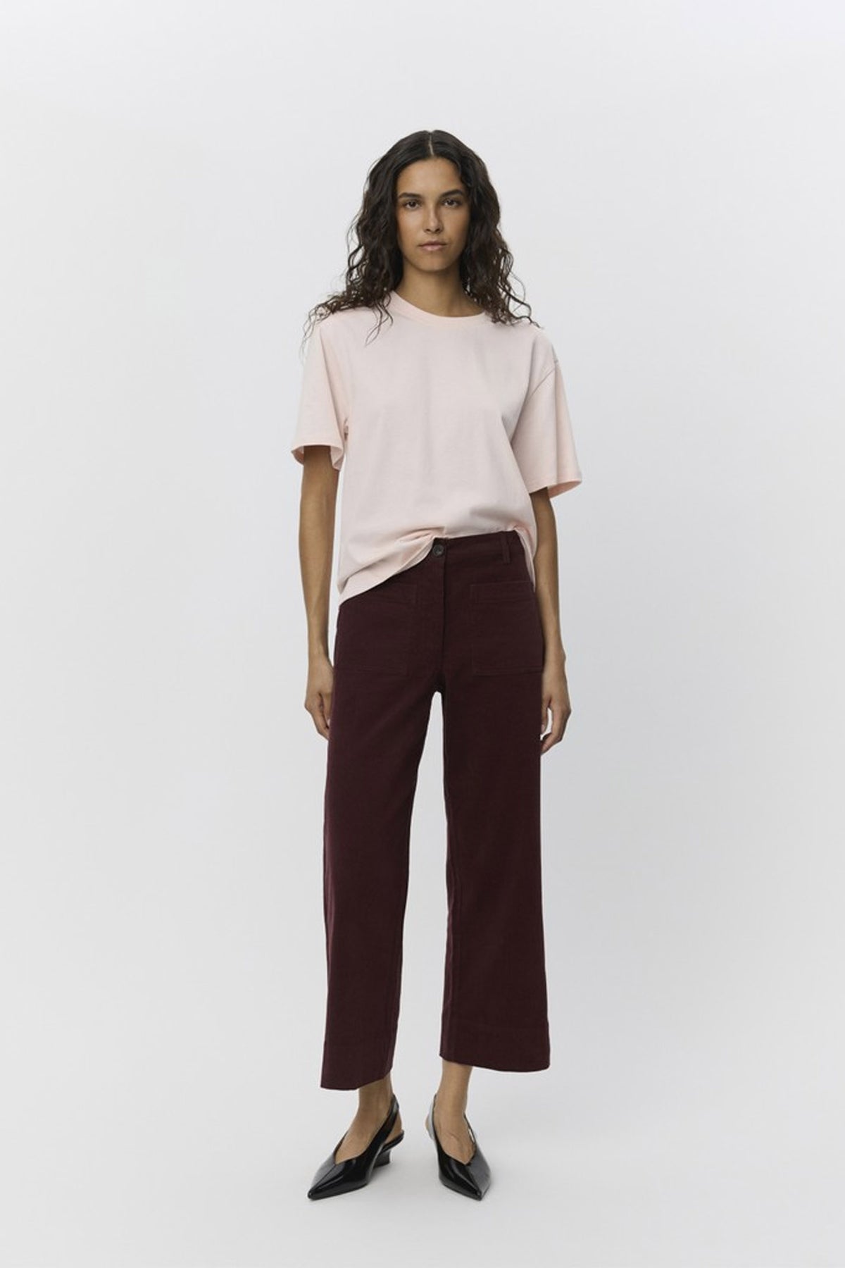 TOULOUSSW TROUSERS 4055 Plum - S253482