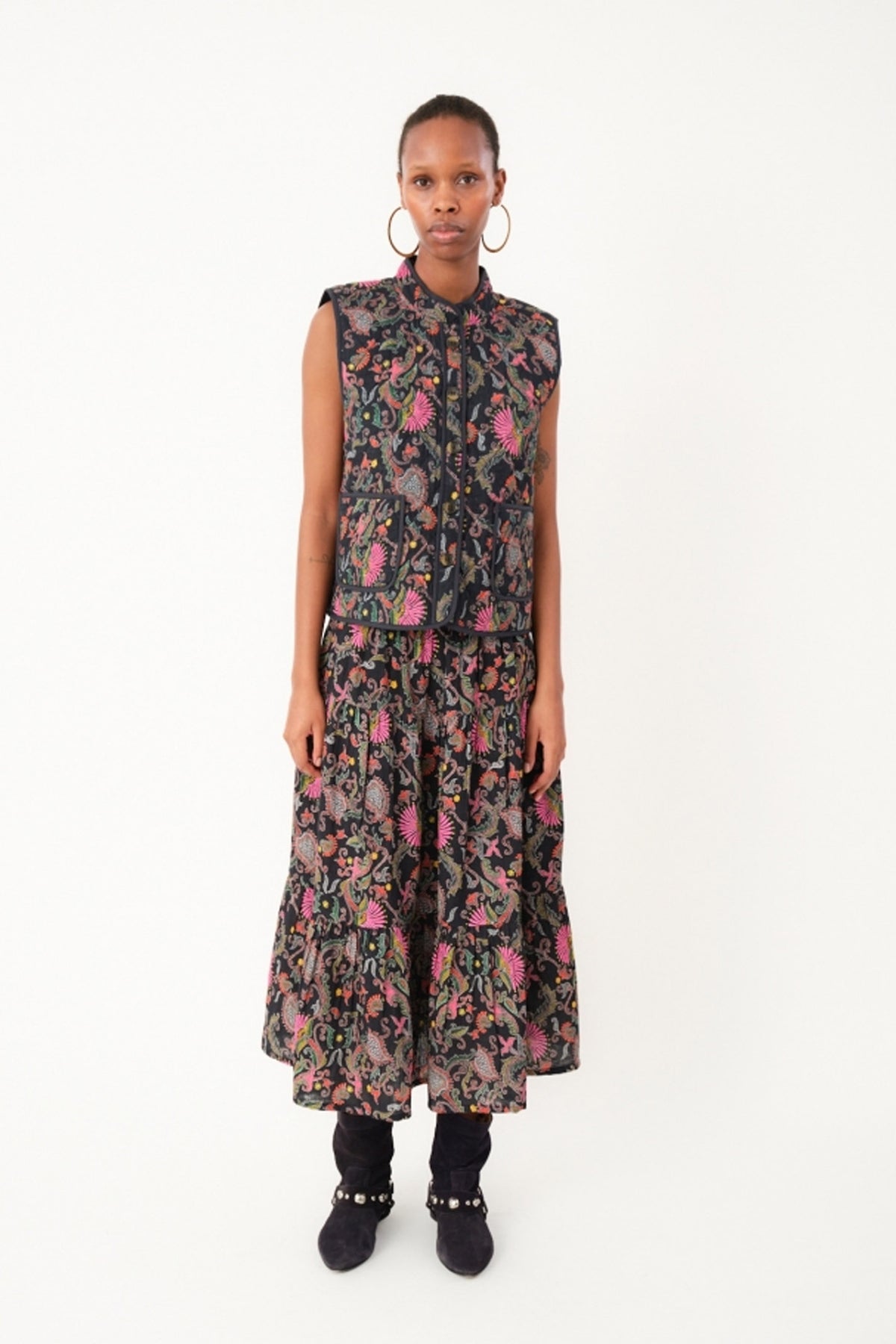 CairoLL Vest 74 Flower Print - 25401-1000
