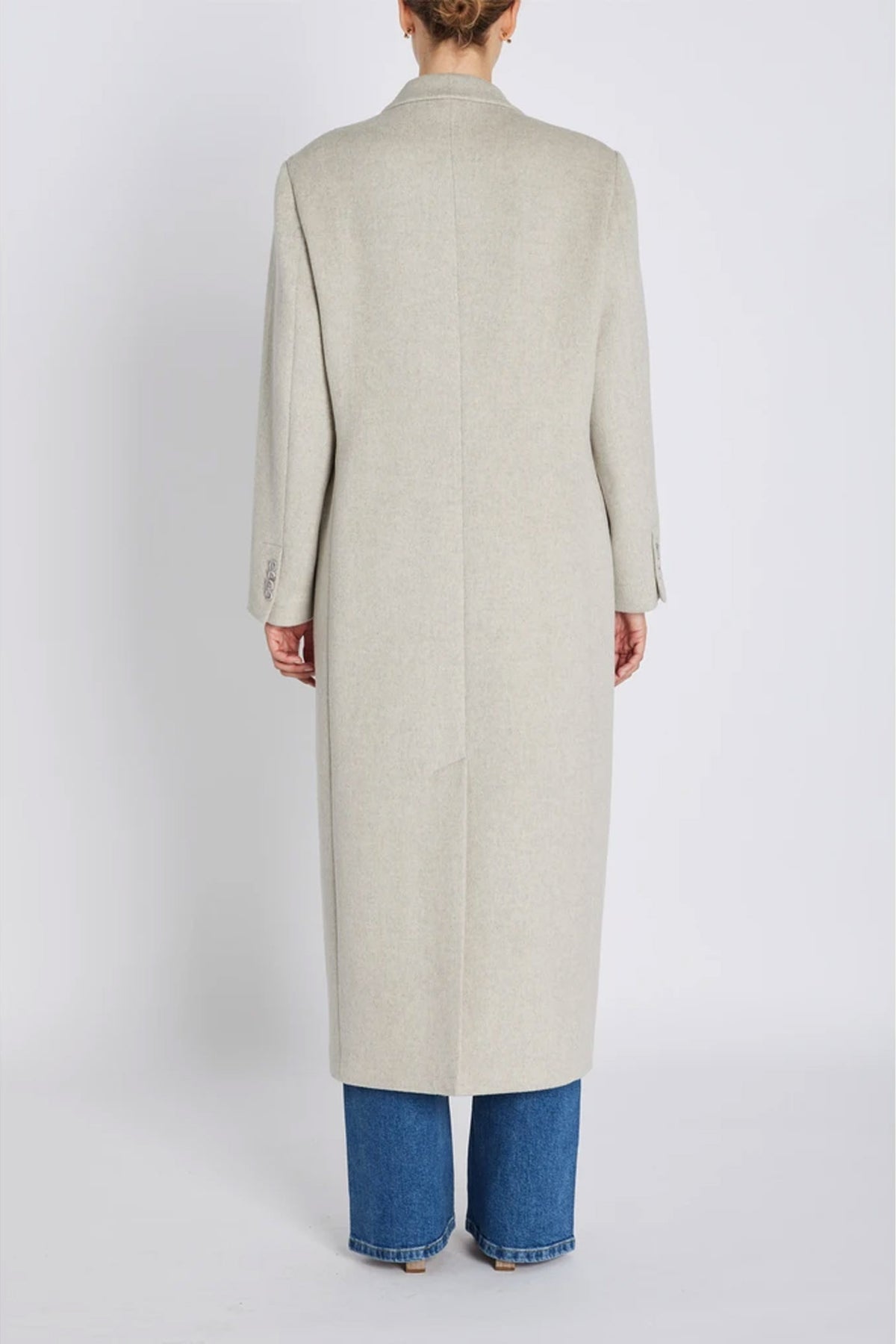 FallopiaBBAbellas coat BEIGE MELANGE - BBW4658