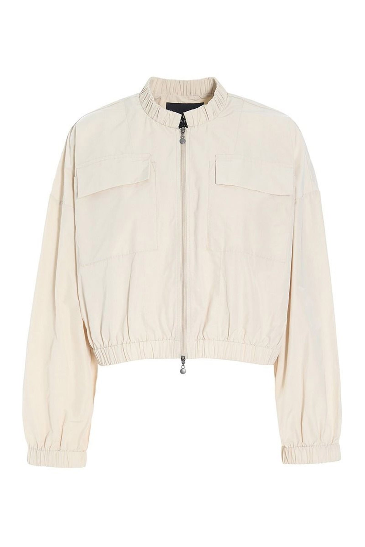 Fukkura poplin bomber jakke IVORY - 256-2380-5303