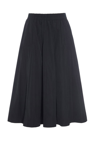 Fukkura poplin nederdel Black - 256-2380-5305 Thumbnail