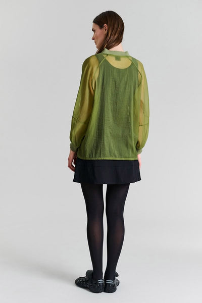 Sukasu raglan bluse GINKO GREEN - 256-2402-5322 Thumbnail