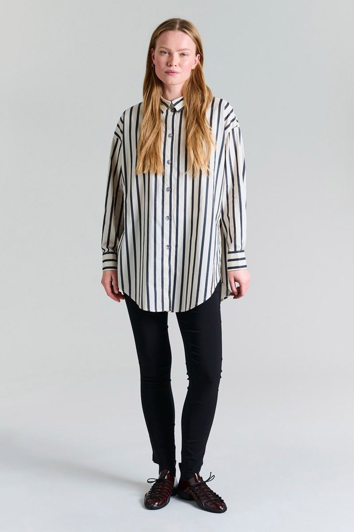 Pirate stripe skjorte med lukn PIRATE STRIPE - 256-2439-5327