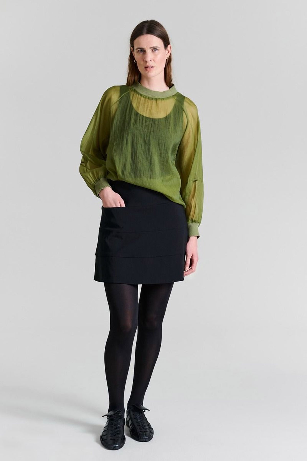 Magic stretch kort nederdel Black - 256-2291-5332