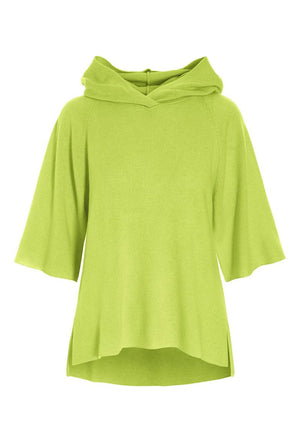 Cloud cashmere hÃ¦ttebluse LIME - 256-1049-5357