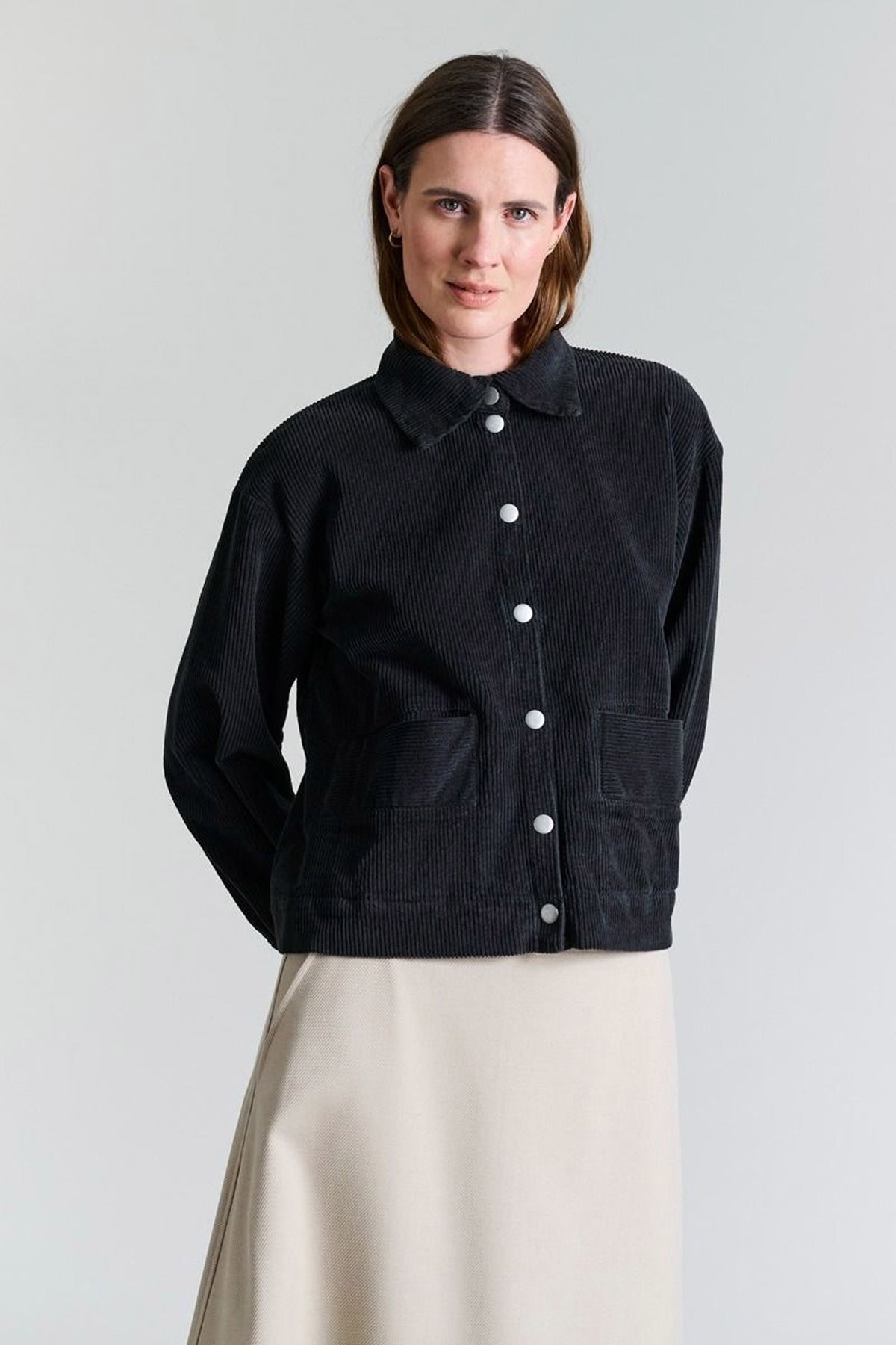 Berubetto kort jakke Pirate Black - 257-2443-5396