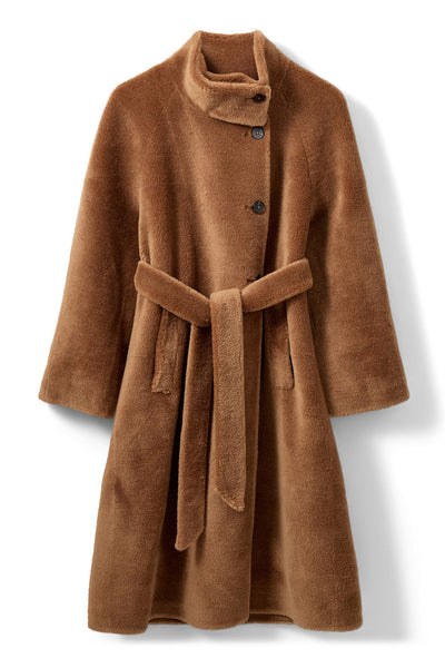 MARGITSW COAT 7052 Brown Thumbnail
