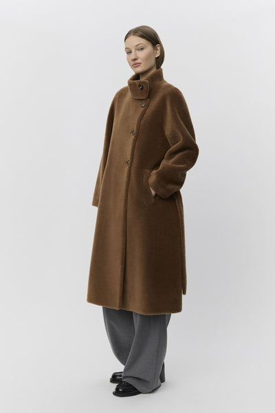 MARGITSW COAT 7052 Brown Thumbnail