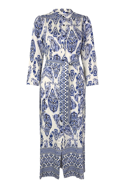 HarperLL Maxi Dress 3/4 20 Blue - 25463-3020 Thumbnail