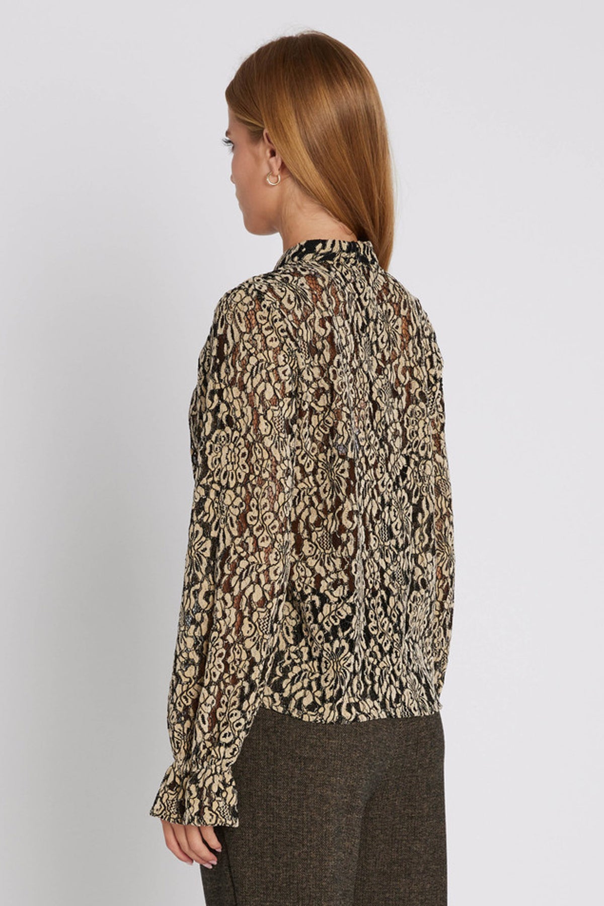 7574RDFUlani blouse 20 Black - RDF376