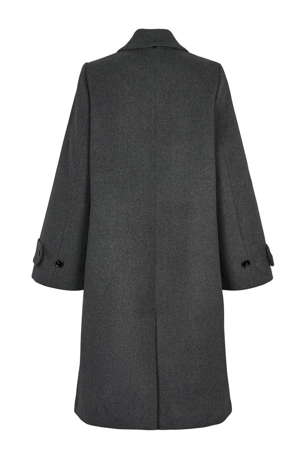 7551RDFLina coat 403 Storm grey - RDF387