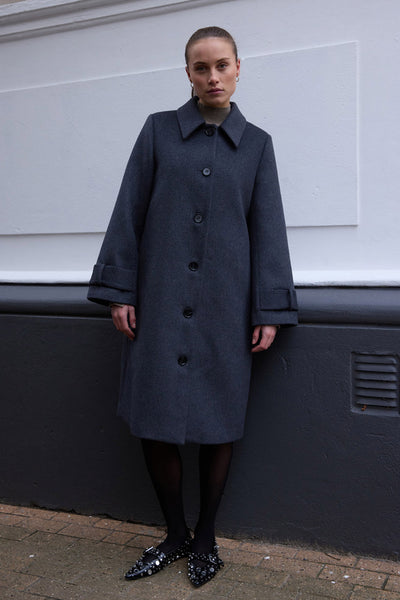 7551RDFLina coat 403 Storm grey - RDF387 Thumbnail