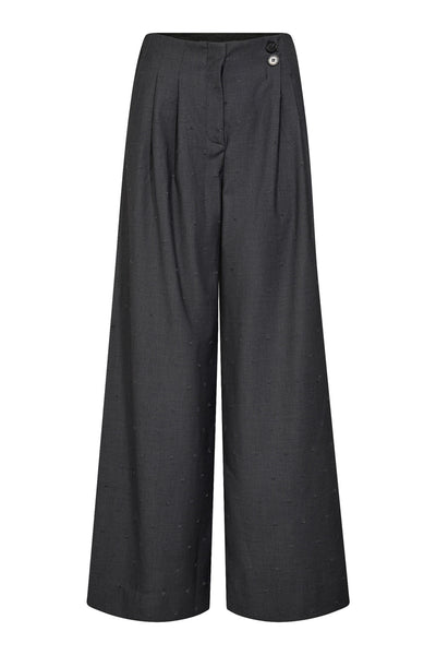 SagaCC Pleat Pant 139-Mid Grey 31566 Thumbnail