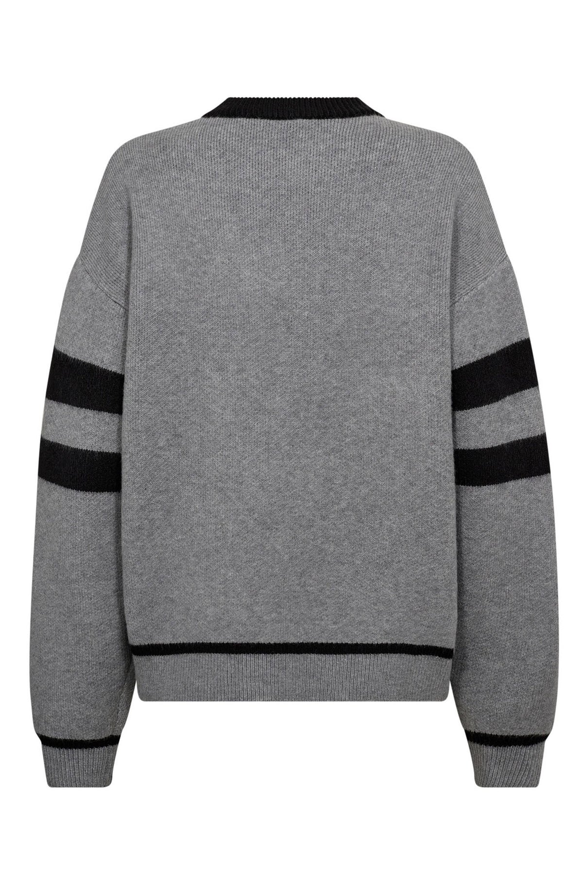 RowCC Coco Logo Knit 138-Light Grey - 32214