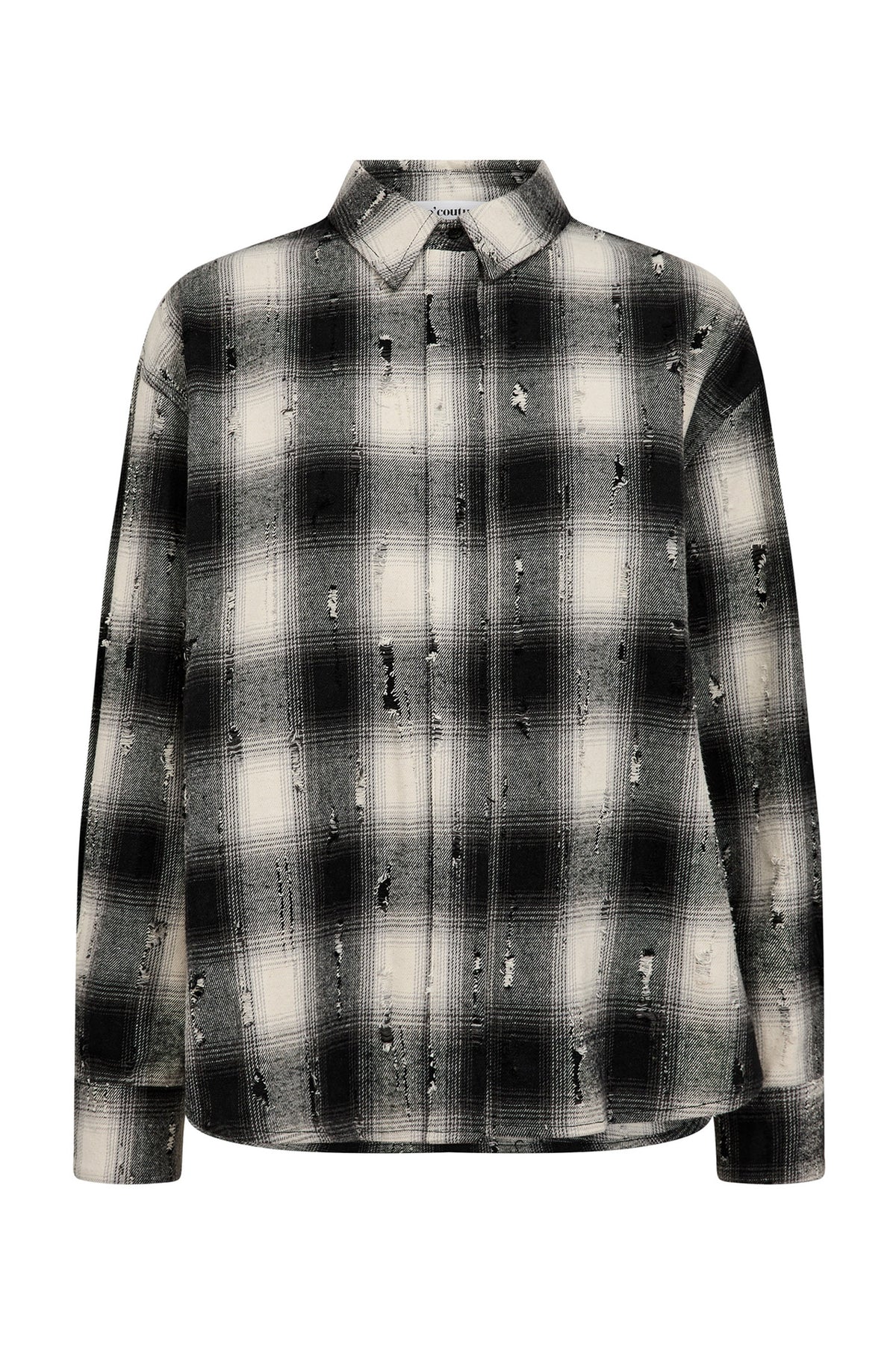 MobyCC Check Shirt 96-Black - 35900