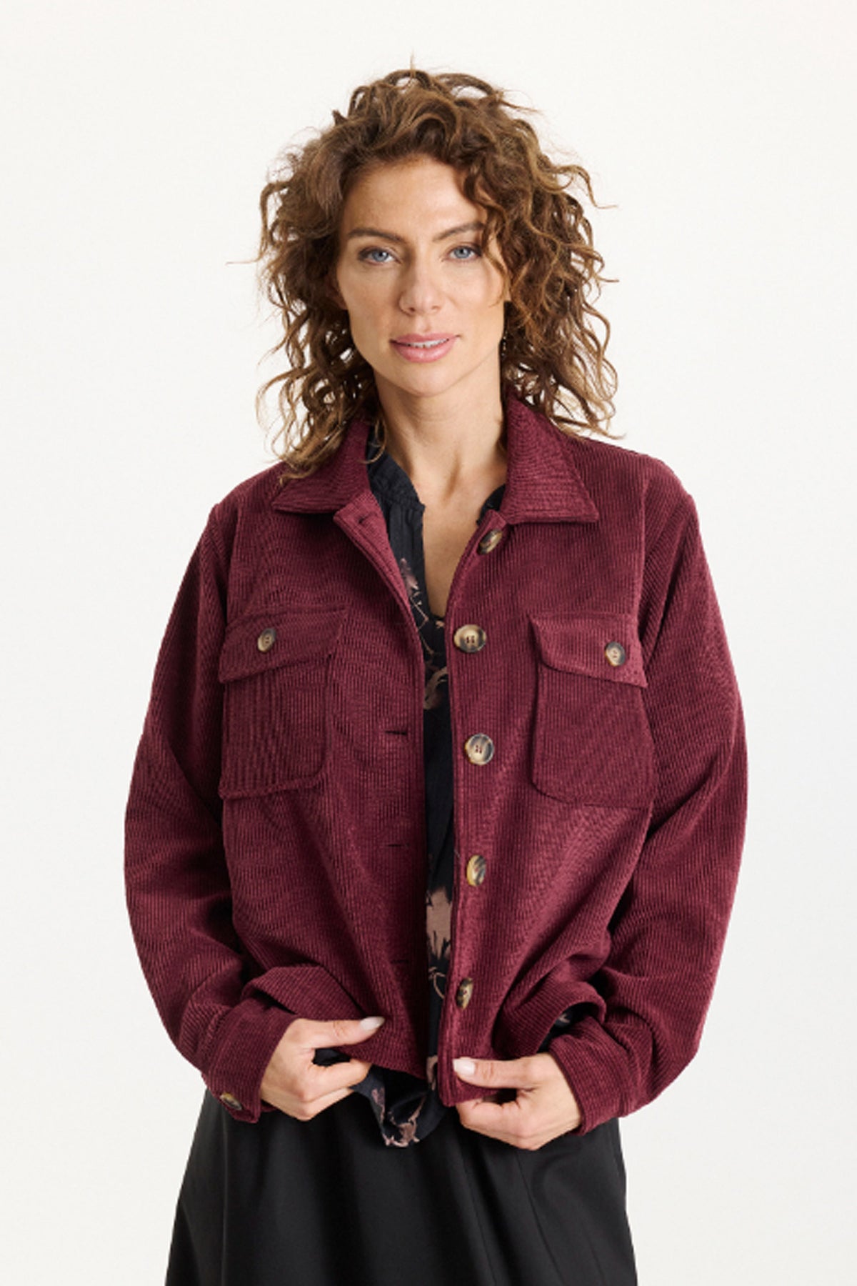 Ivy Jacket Burgundy - 16807