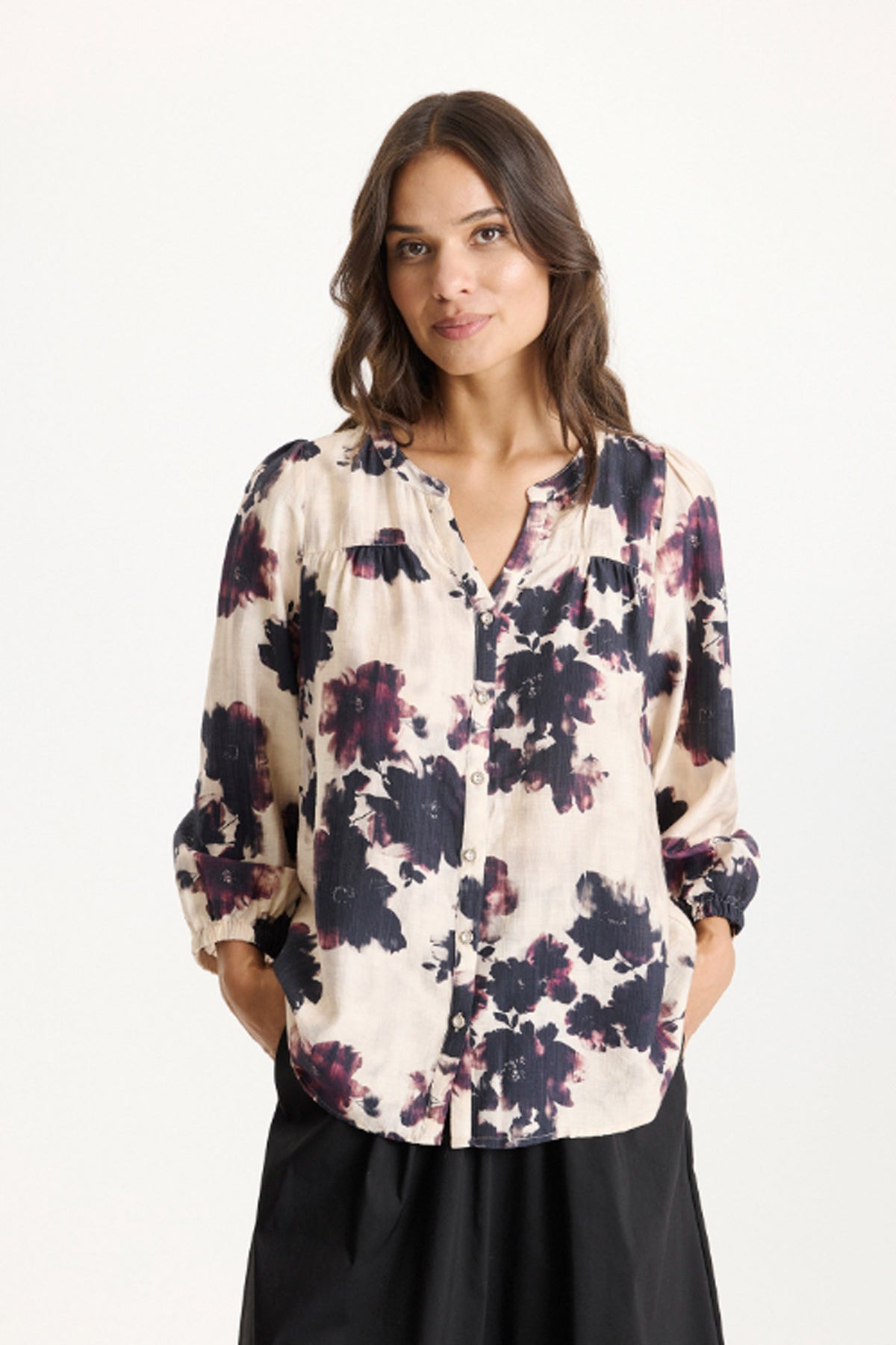 Bonny shirt Burgundy - 16838