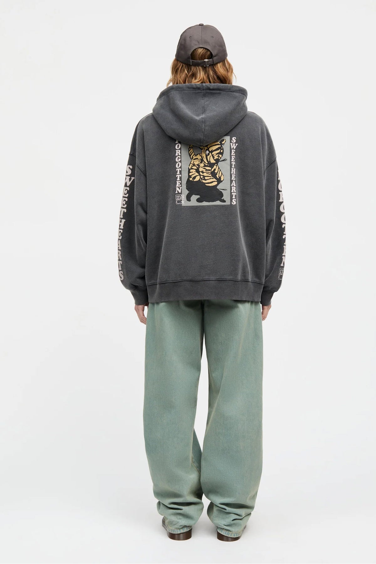 atlas hoodie Washed black - 205126
